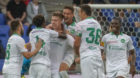 21.07.2018; Basel; FUSSBALL SUPER LEAGUE - FC Basel - FC St.Gallen;
Cedric Itten (St.Gallen) jubelt nach dem Tor zum 0:1 mit 