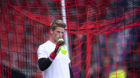 28.07.2018; Neuenburg; Fussball Challenge League - Neuchatel Xamax FCS - FC Basel;
Torhueter Jonas Omlin (Basel) 
(Urs Lindt/