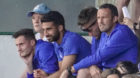 30.06.2018; Geretsried; FUSSBALL - Trainingslager FC Basel - TSV 1860 Muenchen - FC Basel; Taulant Xhaka (Basel) Eray Cuemar