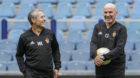 08.08.2018; Arnheim; FUSSBALL EUROPA LEAGUE QUALI  - MK FC Basel;
Trainer Marcel Koller (Basel) Assistenztrainer Carlos Berne