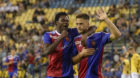 09.08.2018; Arnheim; FUSSBALL EUROPA LEAGUE QUALI  - Vitesse Arnheim - FC Basel;
Dimitri Oberlin (Basel) Ricky van Wolfswinke