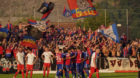 18.08.2018; Montlingen; FUSSBALL SCHWEIZER CUP - FC Montlingen - FC Basel;
Basels Spieler jubeln nach dem Tor zum 0:2 
(Andy 