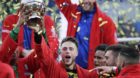 Ricky van Wolfswinkel of Vitesseduring the Dutch Cup Final match between AZ Alkmaar and Vitesse Arnhem on April 30, 2017 at t
