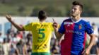 15.09.2018; Lausanne; Fussball Schweizer Cup - FC Echallens Region - FC Basel;
Albian Ajeti (Basel) jubelt nach dem Tor zum 0