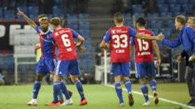 26.09.2018; Basel; Fussball Super League - FC Basel - FC Luzern; Geoffroy Serey Die (Basel) jubelt nach dem Tor zum 2:0 (Dani