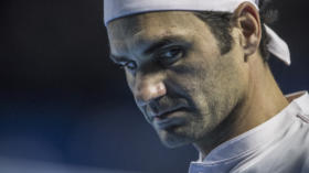 23.10.2018; Basel; Tennis - Swiss Indoors 2018; Roger Federer (SUI) (Benjamin Soland/Blick/freshfocus) 
---------------------