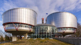 Geb‰ude des Europ‰ischer Gerichtshof f¸r Menschenrechte in Straﬂburg,Building the European Court for Human rights in