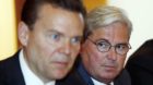 Hariolf Kottmann von Clariant (rechts) hätte Verwaltungsratspräsident des fusionierten Unternehmens werden sollen, Peter Hu